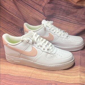 Nike Air Force 1 '07 Next Nature "Fossil Rose" sneaker size 16.5 DN1430-106